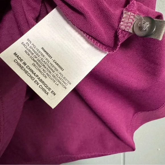 NWT NIKE Tiger Woods Fuschia Dri-Fit Short Sleeve Golf Polo Size XL Fallen Oak - Picture 6 of 13